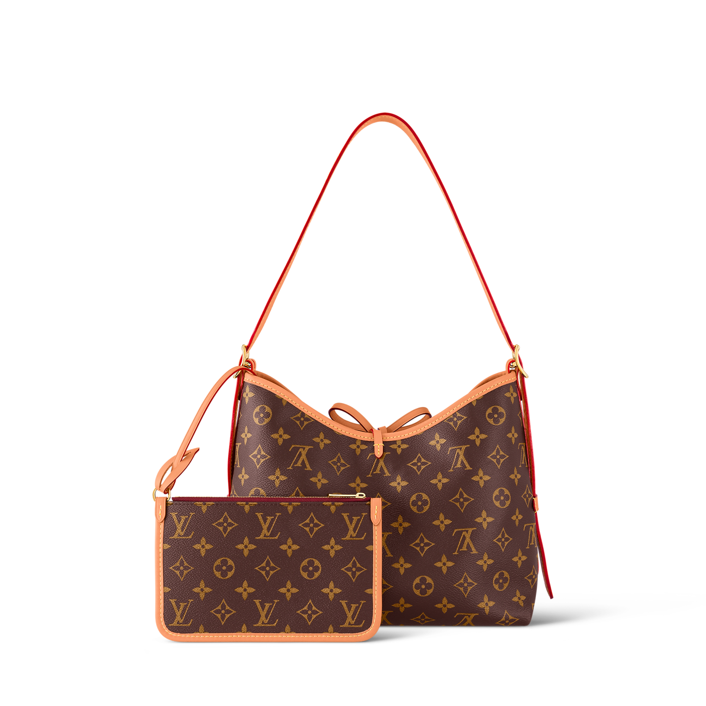 Carryall Basic Large Tote - Linear Stem Liquorice